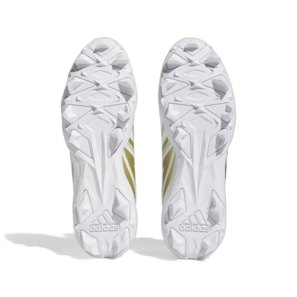 Men's‎ Freak Spark 23 Football Cleats by adidas White Gold Size 9 New With Box